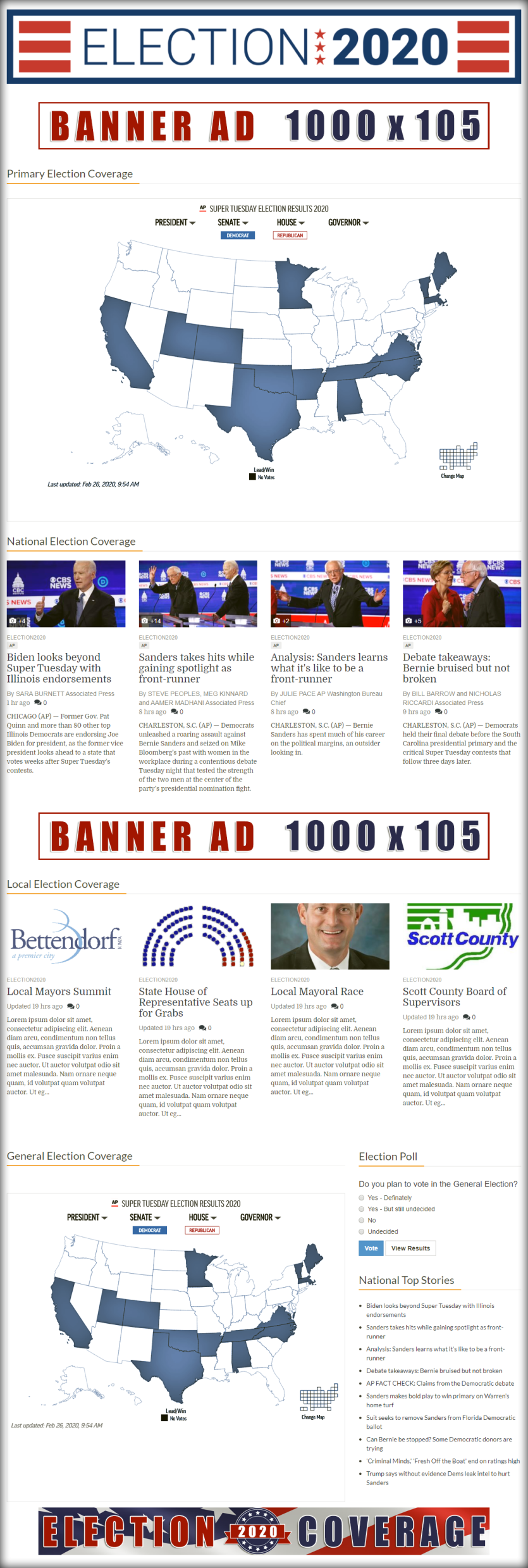 Screenshot: Election 2020